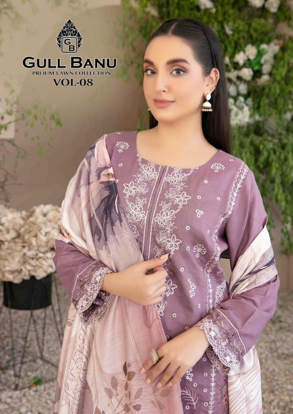 Gull Aahmed Gullbanu Vol-8 – Karachi Dress Material